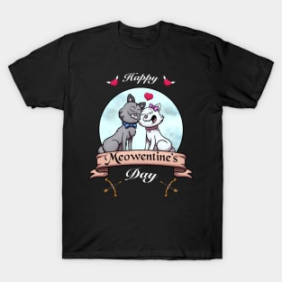 Happy Meowentine’s Day T-Shirt